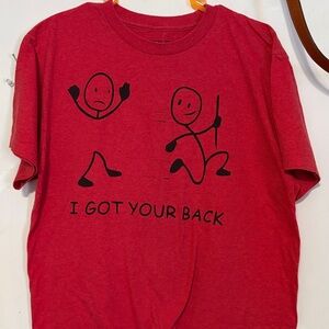 Fifth Sun Red Kids Tee with Humorous Graphic